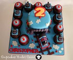 thomas the tank engine train birthday cake 12